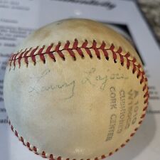Napoleon Larry “Nap” Lajoie Signed Baseball picture
