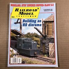 Railroad Model Craftsman Magazine 2005 February HO Diorama ATSF Covered hopper picture
