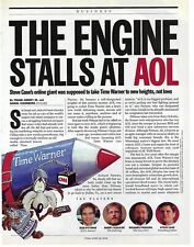 2002 The Engine Stalls at AOL Roadrunner Vintage Mag Print Ad/Poster/Article picture