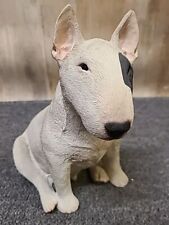 Vintage Spuds Mackenzie Dog Sculpture Bull Terrier 1987 Sandicast Artist Signed picture