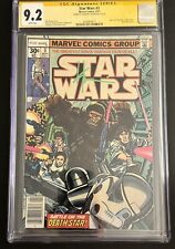 (*SIGNATURE CGC 9.2) 1977 STAR WARS #3 MARVEL COMICS *SIGNED HOWARD CHAYLIN🔥 picture