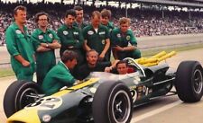 1965 JIM CLARK INDY 500 Winner 5 X 7  Old PHOTO Rear Engine Car Lotus Racing  picture