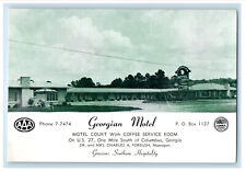 c1940s Georgian Motel Court with Coffee Service, Columbus Georgia GA Postcard picture