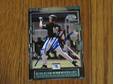 Kyle Skipworth Autographed Hand Signed Card Florida Marlins Tri Star picture