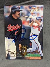 Rafael Palmeiro Autograph Signed Card Baltimore Orioles 1994 Flair picture