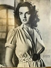 1942 Actress Jane Russell illustrated picture