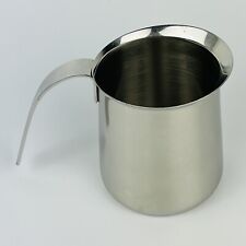 Vintage Krups Espresso Coffee Cream Pitcher Stainless Steel 18-8 Made in PRC picture