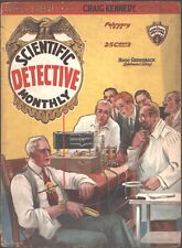 Scientific Detective Monthly 1930 February, #2.     Pulp picture