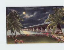 Postcard Overseas Highway Bridge Pigeon Key Florida USA picture
