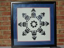 Framed Signed Limited Edition Beau Dick Print Sacred Circle #125/155 picture