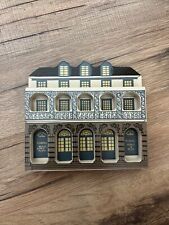 Shelia's Collectible Houses 1990 Dock Street Theatre Vintage All Wood Handmade picture