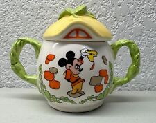 Vintage Disney Royal Orleans Mickey & The Beanstalk Tableware Sugar Bowl picture