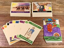THE BEGINNERS BIBLE 50 CARD SET + 8 PUNCH OUTS COMPLETE TRADING CARD SET NM/MNT picture