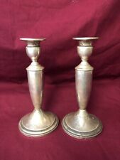 Sterling Silver Towle Candlestick Pair Vintage picture