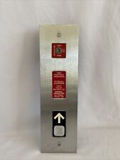 Vintage Dover Impulse Elevator Call Station With Fire Key Switch and Signage picture