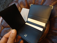 Alfred Dunhill Leather & Gold Plated Credit/Bank Card  Holder - New & Cased picture