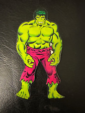 Vintage 1978 Hero-Stickers Incredible Hulk Vinyl Sticker Rare picture