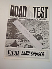 Original 1966 Toyota Land Cruiser Jeep / Pickup Sales Brochure picture