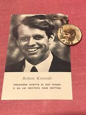 LOT prayer written by Bob Kennedy and recited every morning + BoB & JFK pendant picture
