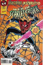 Web Of Scarlet Spider Comic 4 Cover A Karounos First Print 1995 Evan Skolnick picture