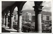 postcard - The Columns of Silence, Caracas, Venezuela RPPC picture