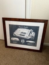 Ford Field Detroit Lions Vintage Football Print Artwork in Frame picture