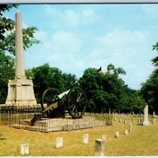 c1950s Marietta, GA Civil War Confederate Cadet Cemetery Cannon Jack Bowers A217 picture