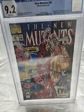 New Mutants #98 CGC 9.2 White Pages 1st Appearance of Deadpool Marvel Comic Key picture