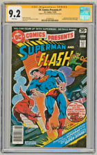DC Comics Presents #1 CGC SS 9.2 Superman Flash Race Jose Luis Garcia Lopez Art picture