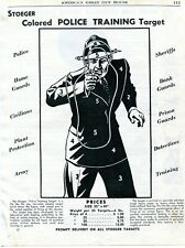 1948 Print Ad of Stoeger Police Training Target picture