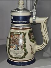 2004 ST. LOUIS WORLD'S FAIR LIDDED BEER STEIN Budweiser Collector's Mug NIB picture