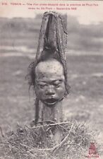 Phuc-Yen Pirate Beheading decapitation 1908 Tonkin Vietnam Indochina execution picture