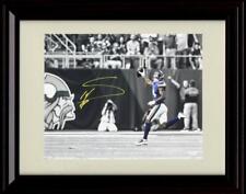 16x20 Framed Stefon Diggs - Minnesota Vikings Autograph Promo Print - Running picture