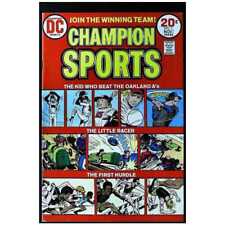 Champion Sports #1 in Very Fine + condition. DC comics [h/ picture