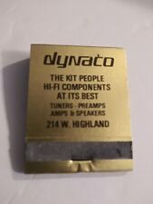 Vintage Matches From Dynaco San Bernardino California picture