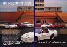 1989 Pontiac TransAm 20th Indy 6000STE Grand Prix 2-page Print Art Car Ad J745 picture