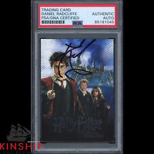 Daniel Radcliffe signed Artbox Trading Card PSA DNA Slab Harry Potter Auto C2655 picture