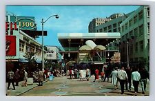 Seattle WA-Washington, Downtown, Monorail Station, Vintage Souvenir Postcard picture