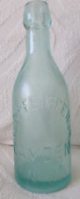 Antique Blob Top Soda/Beer Bottle Geo Pfeiffer Jr Camden NJ Frosted Aqua 1870s picture