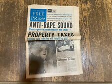 May 1972 Los Angeles Free Press Newspaper Fanny Jorma Kaukonen Youngbloods picture