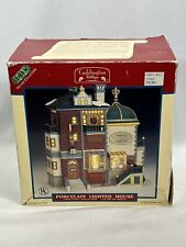 Lemax RETIRED Locksmith Palace Of Porcelain Goods Lighted House Christmas 1999 picture