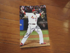 Jason Motte Autographed Hand Signed 4x6 Photo St Louis Cardinals picture