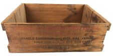 UNXLD Flash Torpedoes Unexcelled New York 5 Gross Vintage Wood Fireworks Crate picture