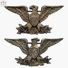 PRE WW2 US NAVY CAPTAIN “WAR 🦅 EAGLES” INSIGNIA MARINE CORPS COLONEL 1930’S picture