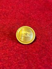 WSL RMS TITANIC OFFICERS JACKET BUTTON, BRASS REPLICA IN STOCK NOW 1 INCH DIA. picture