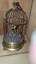 German or French Singing Automaton Bird in Brass Cage. Bontems Griesbaum?  picture