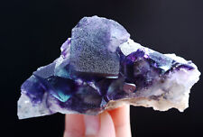 113g Natural Devil's Eye Purple FLUORITE Mineral Specimen/Inner Mongolia  China picture