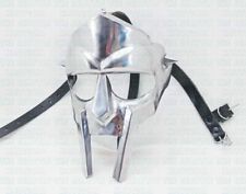 Men's MF Doom Gladiator Face Mask, Adult Size, Polish Silver picture