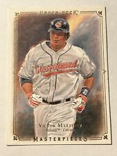 Victor Martinez 2008 Upper Deck Masterpieces #27 Cleveland Indians MLB Card picture