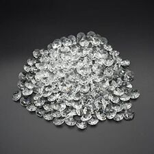 200Pcs/Set 14MM Transparent K9 Crystal Beads Chain Refraction Glass Chandelie... picture